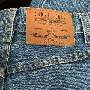 Vintage Cobra jeans for womens size 34